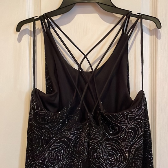 Sparkly black Evening gown - Picture 3 of 8